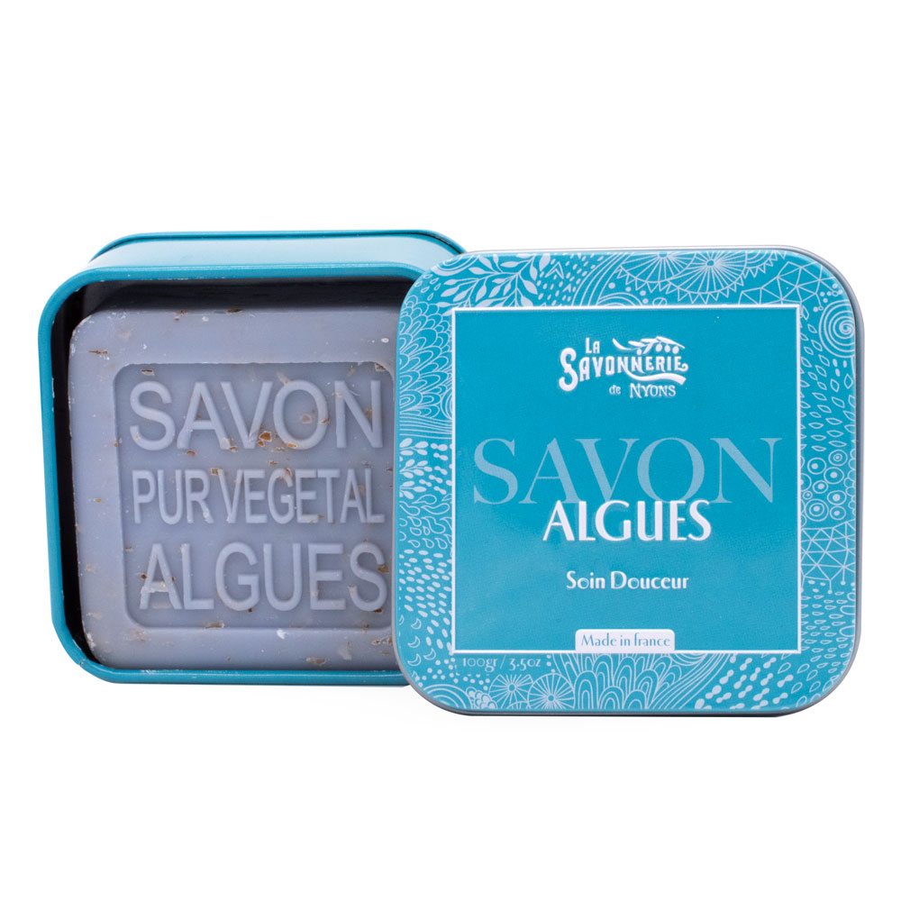 Savon 100g Aux Algues & Boîte Métal – Image 3