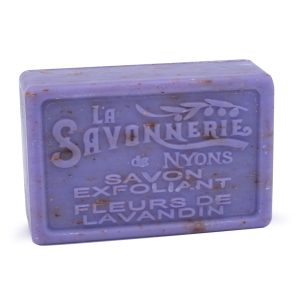 Savon Exfoliant Fleurs de Lavandin 100g
