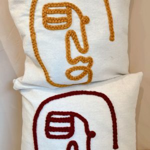 Housse de coussin VISAGE