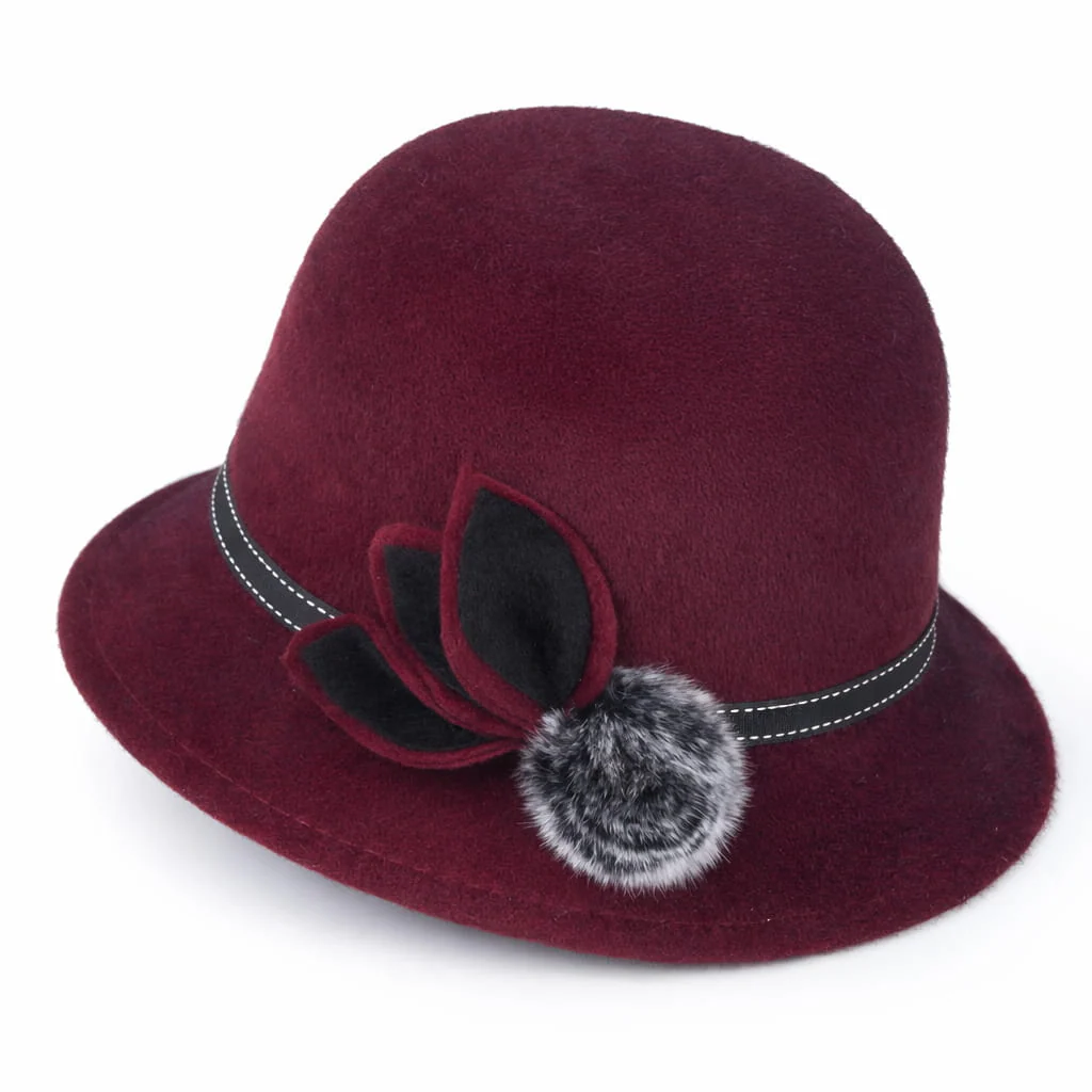 Chapeau Cloche Melon Femme