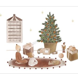 Carte Papier Poetic « Au pied du Sapin »