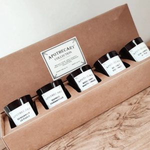 Coffret 5 bougies