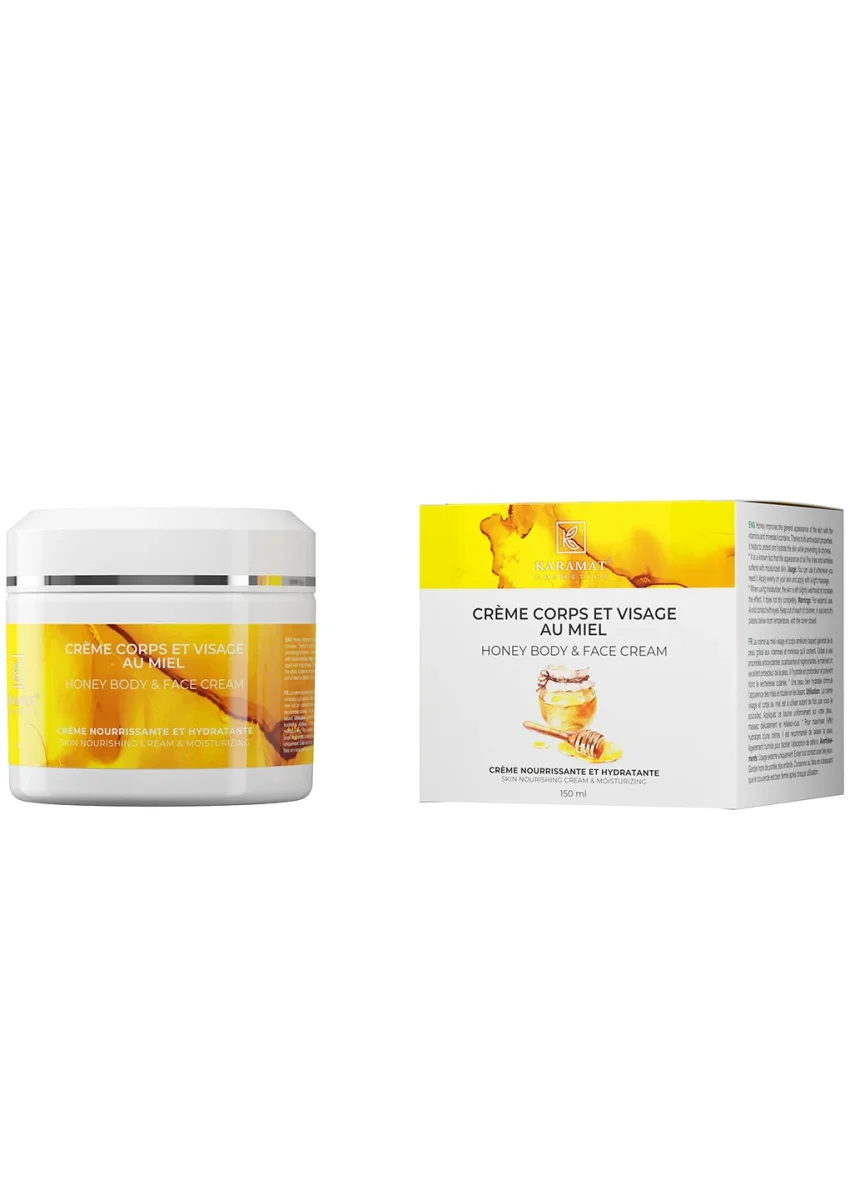 Crème visage et corps au miel 150ml – Image 2