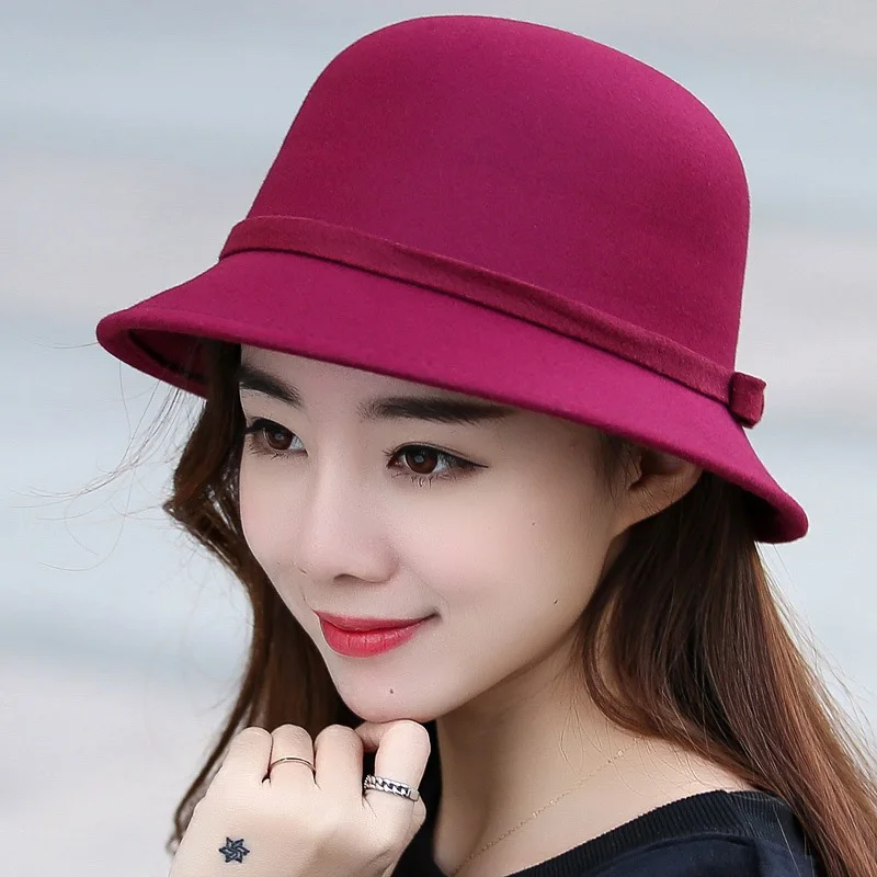 Chapeau Melon Cloche Femme - Ajustable – Image 3