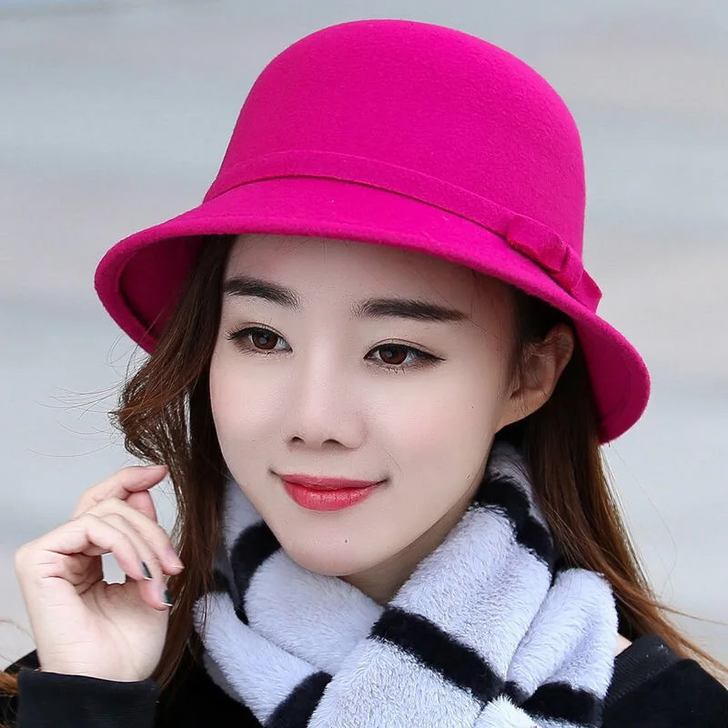 Chapeau Melon Cloche Femme - Ajustable – Image 9