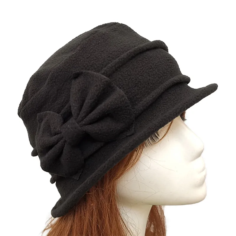 Chapeau Melon Cloche Femme Hiver – Image 4