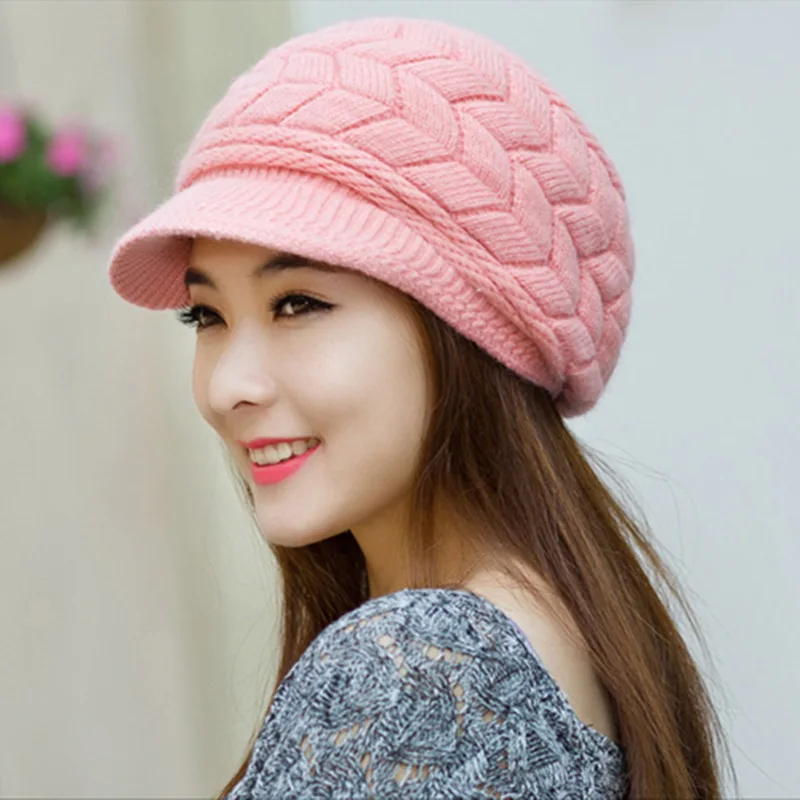 Béret Femme Épais Polaire Hiver – Image 6
