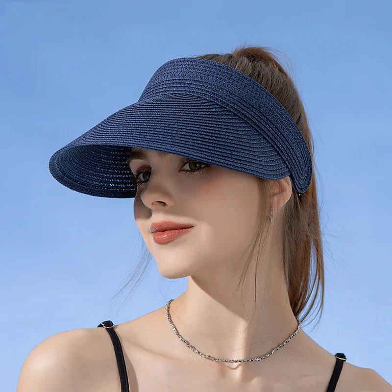 Chapeau De Paille Femme Large Pliable – Sienna – Image 5