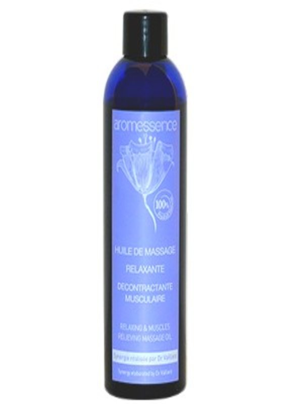 Huile De Massage Relaxante Et Décontractante Musculaire Aromessence – Image 2