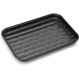 Grille anti-flammes émaillée 34,5×24 cm pour barbecue BARBECOOK