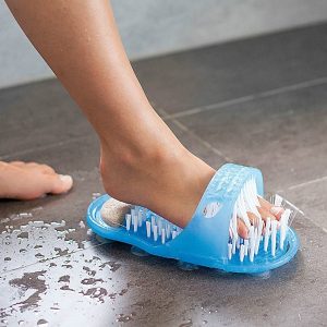 Sandales Pour Douche Avec Piquets , Nettoient , Massent Et Exfolient