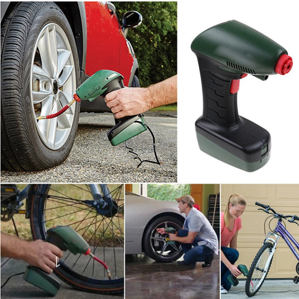 Gonfleur pneus, compresseur d’air portable (autos, motos, vélos) – Image 3