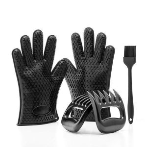 2 Griffes Pour Viande Avec 2 Gants Et Pinceau INNOVAGOODS – PPBBQ
