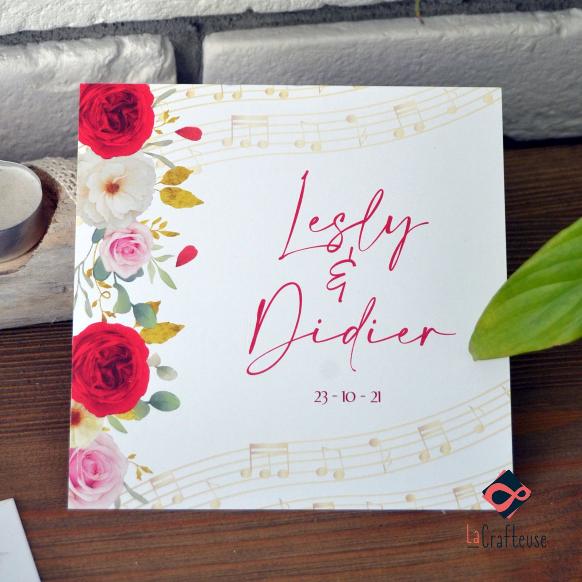 Invitation ROSES EN MUSIQUE
