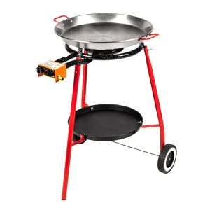 Kit à Paella VALENCIA à Gaz Avec Roulettes SOMAGIC