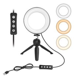Ring Light , Eclairage LED avec  Trépied