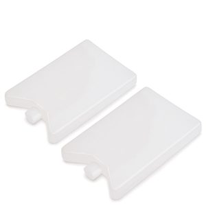 Lot de 2 pains de glace 21×14 cm pour glacière réfrigérante