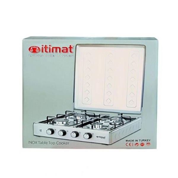 Plaque De Cuisson Gazinière Inox 4 Feux Itimat – Image 6
