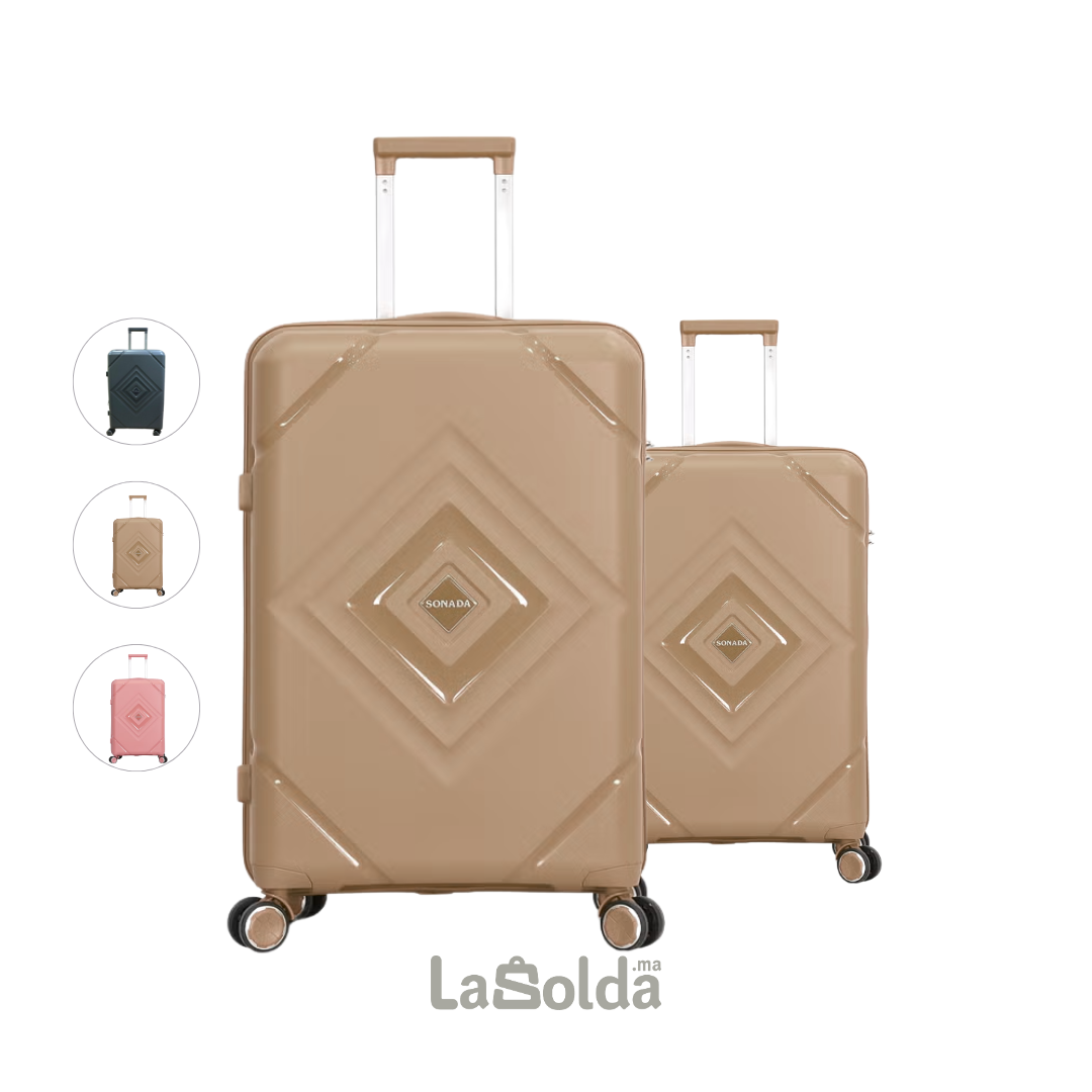 Set de 2 Valises Tropicase – Cabine + Grande – Image 2