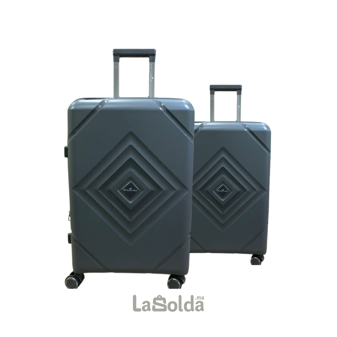 Set de 2 Valises Tropicase – Cabine + Grande – Image 3