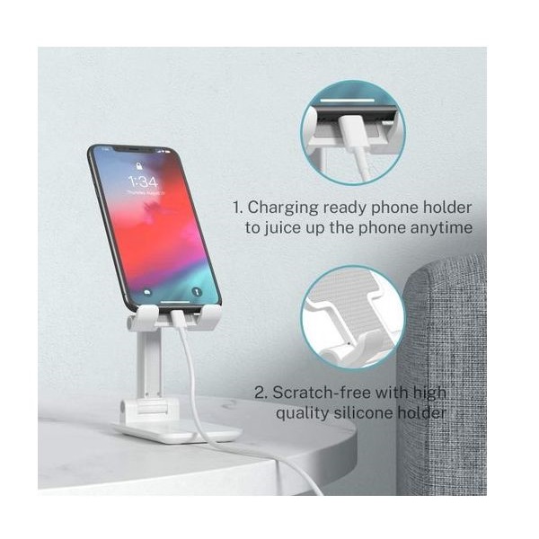 Support téléphone/tablette alu réglable haute qualité – Image 7
