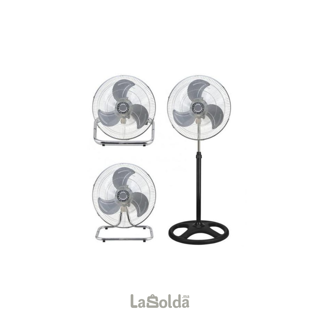 Ventilateur Schlëizer 3 en 1 – 18 pouces avec télécommande – Image 3